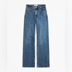Abercrombie & Fitch 90s relaxed Jean high rise size 28